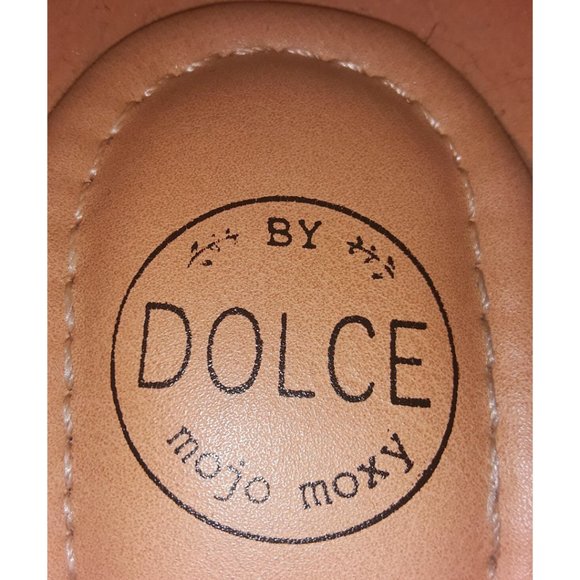 SOLD   DOLCE BY MOJO MOXY STRIPED DAVENPORT ESPADRILLE WEDGE HEEL SANDALS - Picture 11 of 13